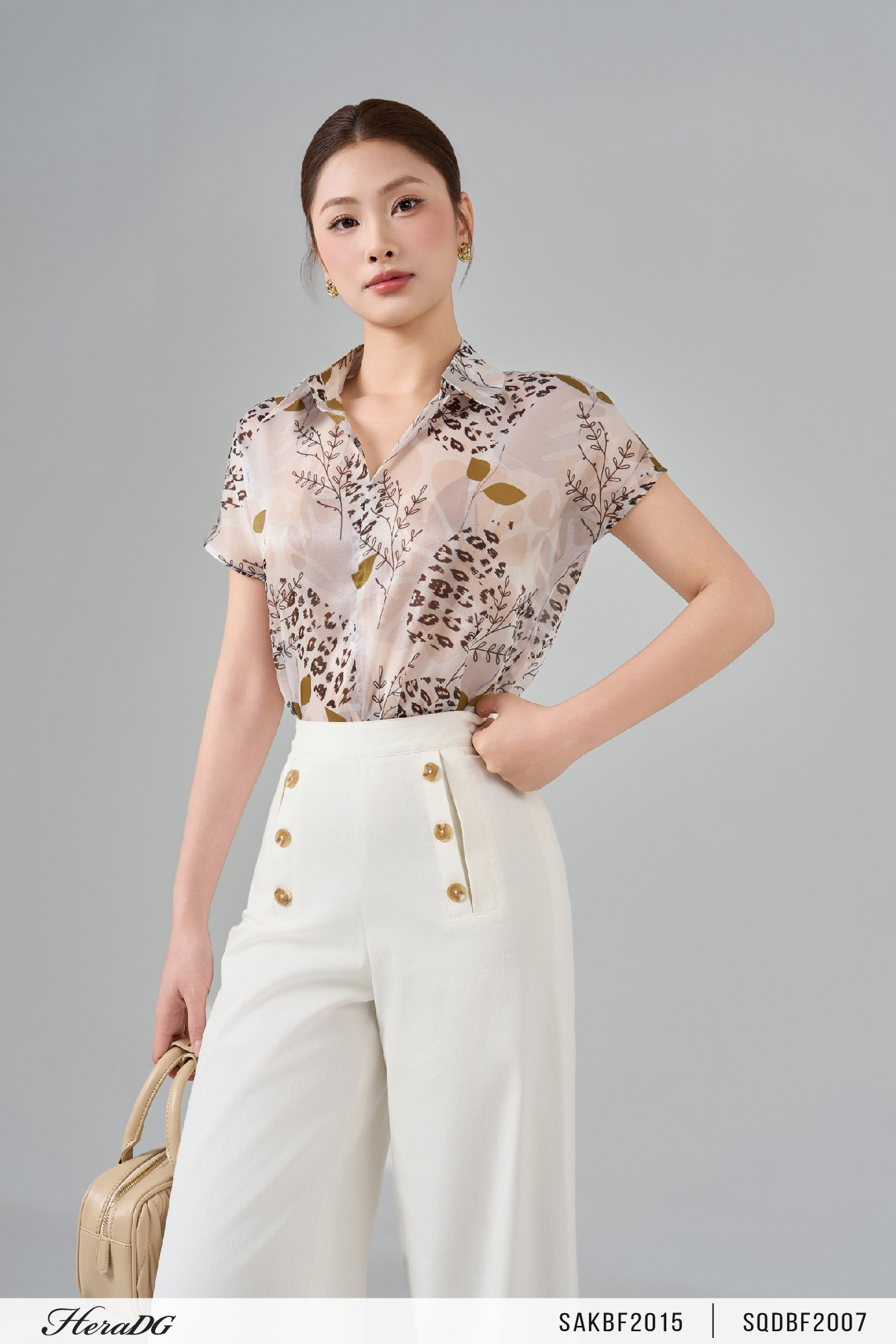 Ảnh của Quần suông túi dọc trang trí